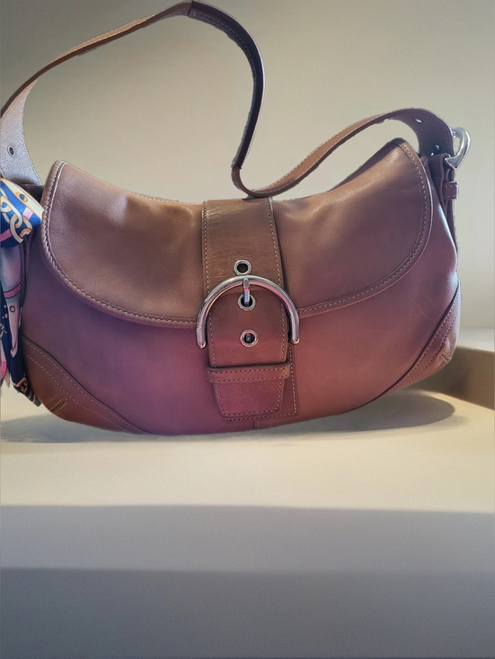 Coach Handbags - Coach Vintage Y2K Medium Size Flap Hobo Soho.